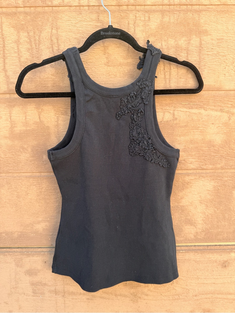 Anthropologie  The Pippah Lace Appliqué Tank